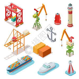 运输码头工业海港图片素材