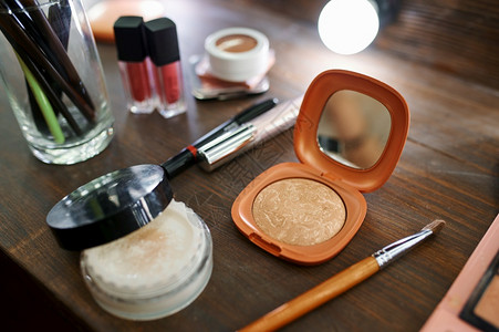 化妆品美容和皮肤护理工具专业美容学时尚图片