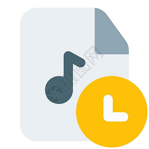 音乐手册根据用户控制手册等待的音乐文件插画