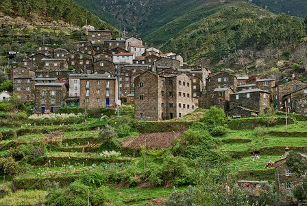 Piodao是一个非常古老的小山村在葡萄牙的Arganil图片
