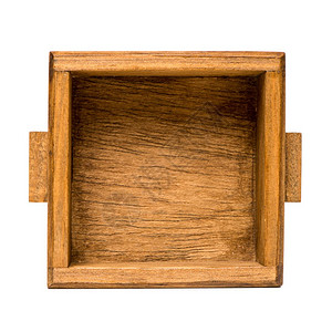 白色背景的小型物品木箱背景图片
