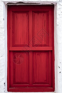 土耳其Bodrum传统红木窗图片