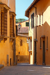 佛罗伦萨老街意大利佛罗伦萨的古老中世纪街图片