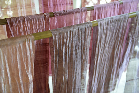 泰国北部东南亚的黑市丝绸生产图片