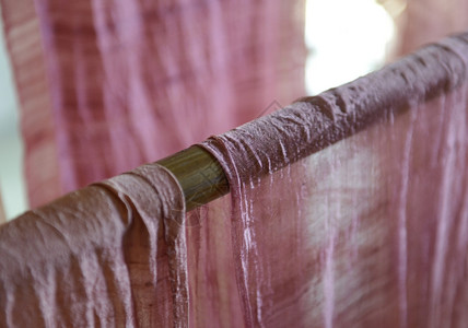 泰国北部东南亚的黑市丝绸生产图片