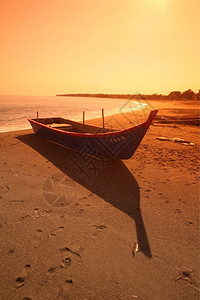 东帝汶南部的Betano村海岸和滩背景图片
