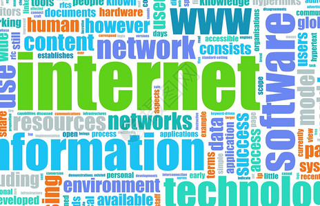 互联网技术标签云创意背景互联网技术图片