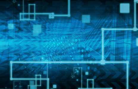 信息技术解决方案作为介绍艺术背景图片