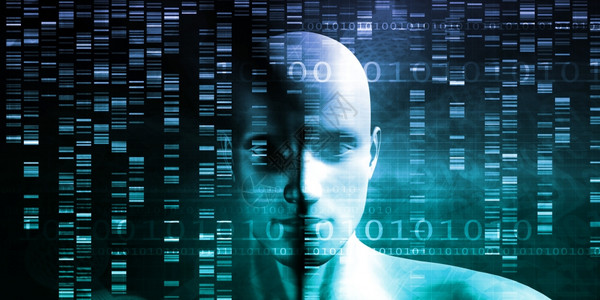 遗传学和DNA科医研究概念未来摘要图片