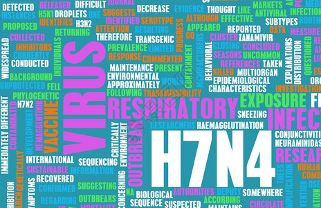 H7N4医疗研究专题概念图片
