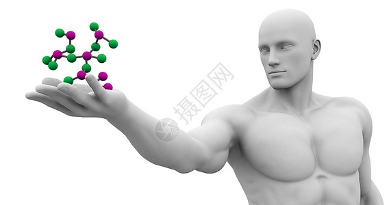 科学技术和第3组遗传原子概念图片