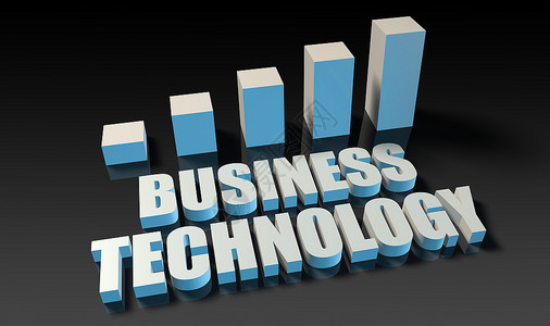 3D蓝黑号商业技术图表背景图片