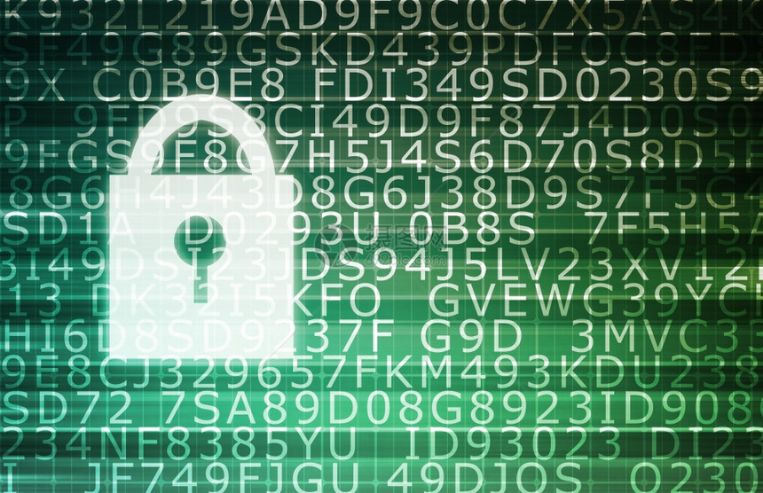 加密保护脆弱信息的安全数据图片