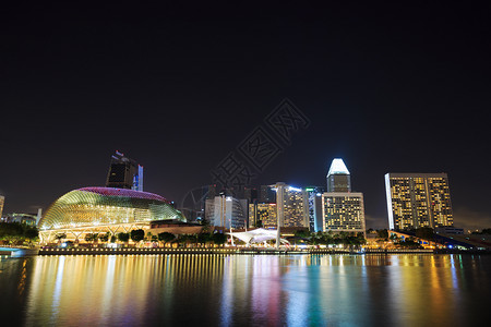 新加坡市城景色图片
