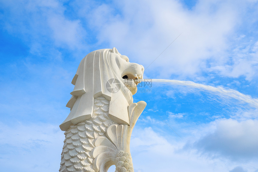 新加坡市Merlion公园图片