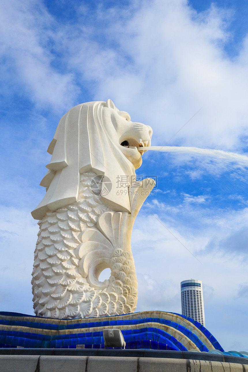 新加坡市Merlion公园图片