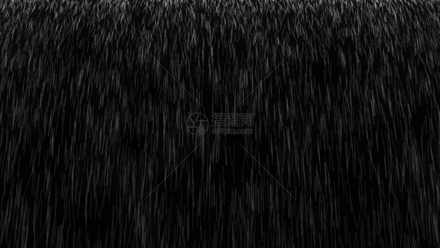 暴雨背景摘要黑色下雨摘要3d图片