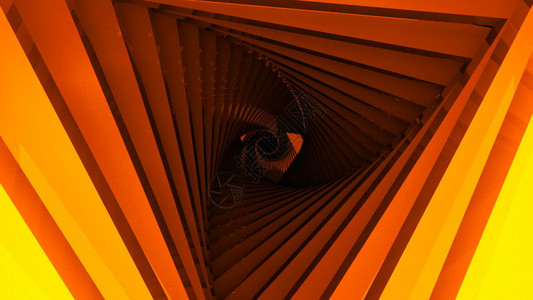 三角未来空间隧道科学小说构成背景图片