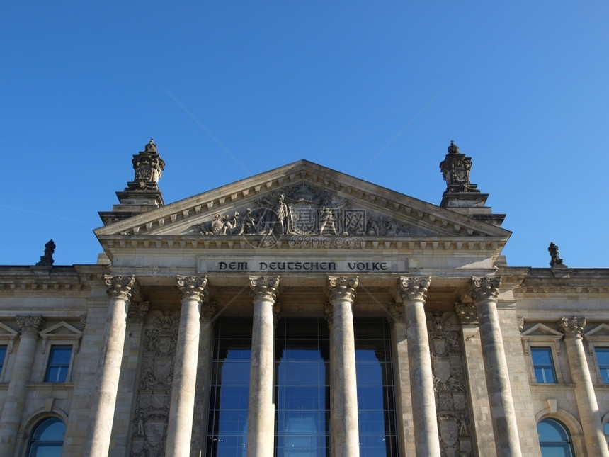 德国柏林的议会图片