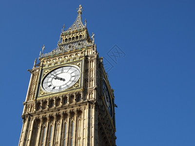 英国伦敦威斯敏特宫议会大厦本班图片