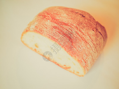复古风格的切片面包复古风格的切片面包食品背景图片