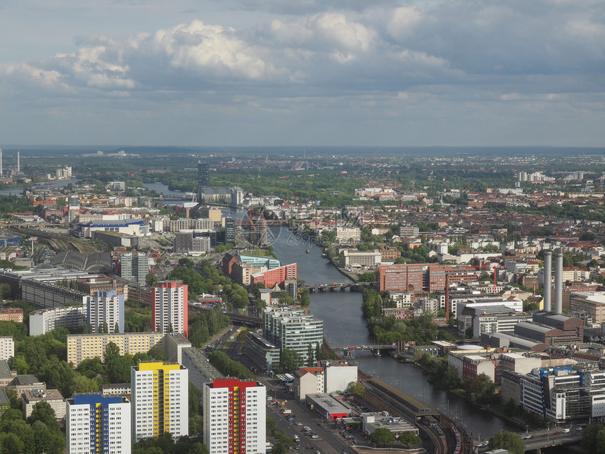 德国柏林市的Aeria风景图片