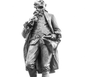 迪克维蒙歌德登克马尔莱比锡自1908年以来歌德登克马尔纪念迪克特冯歌德的纪念碑以黑白相间的形式矗立在纳斯达克广场的旧证券交易所前背景