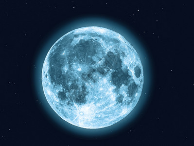 月亮和星与恒的通过望远镜看到背景图片