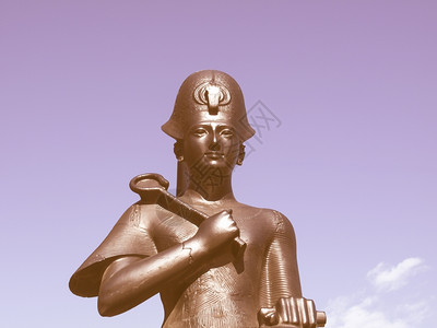 拉姆西斯二世古埃及代雕像拉姆西斯二世埃及古代法老图片