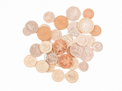 硬币联合王国货背景图片