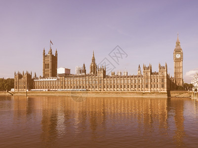 伦敦古老的议会院英国伦敦的议会院又加英国古老的威斯敏特宫图片