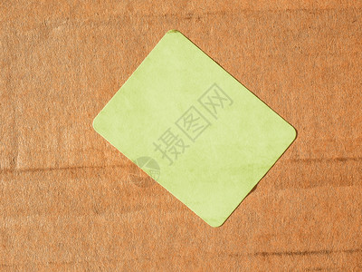 绿色标签古年纸板箱古年白绿色标签图片