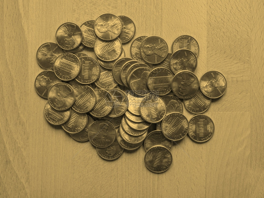 美国1元币古Sepia外观图片