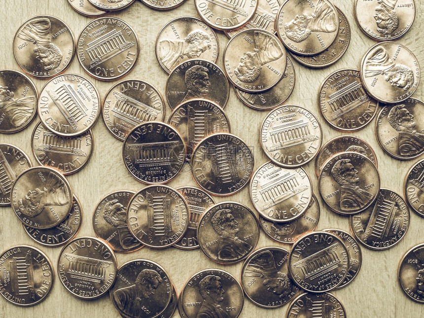 美国1元硬币1硬币图片