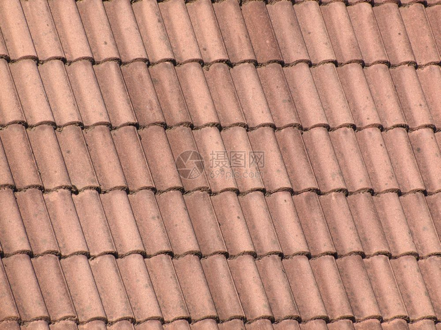 红色屋顶砖块红色屋顶砖块作为背景有用图片