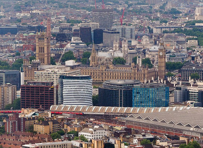 伦敦空中观察英国伦敦议会众院空中观察联合王国伦敦图片