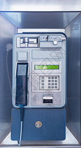 现代公共电话亭图片