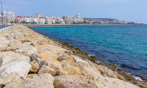 西班牙圣波拉和海岸城市图片
