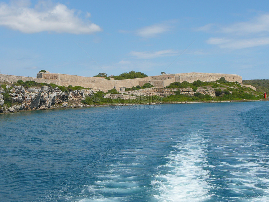 西班牙麦尔卡岛马洪的景象图片