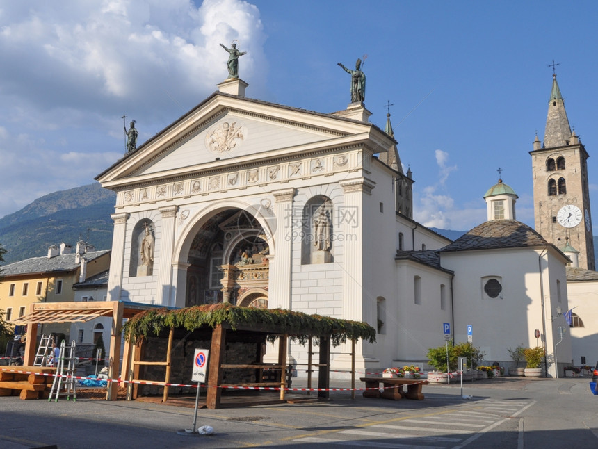 圣玛丽亚阿松塔和意大利奥斯圣乔瓦尼巴特蒂斯塔教堂图片