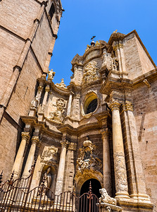 巴伦西亚圣玛丽大教堂西班牙巴伦亚圣玛丽大教堂或巴伦西亚大教堂图片