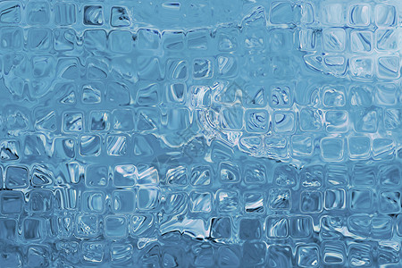 蓝色背景有抽象的冰形态图片