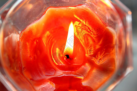关闭橙烧蜡烛图片