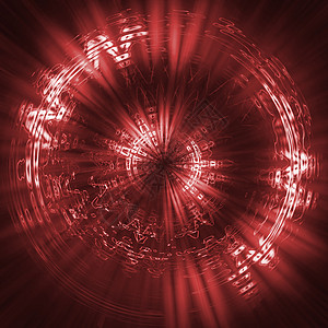 未来后期背景红粒子线条抽象数字和暗线光元素图片
