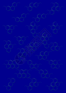 含有苯环结构化学公式的背景摘要背景图片