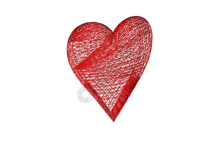 心脏表面由三维导体3D组成图片
