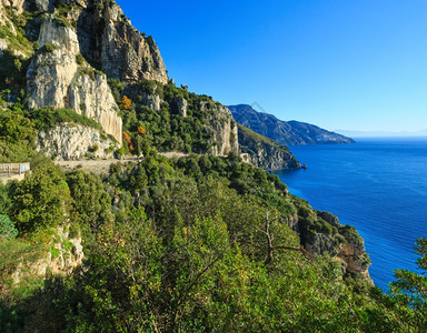 Amalfi海岸意大利2015年月图片