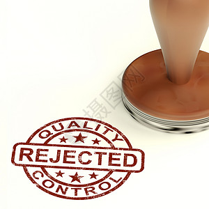 显示拒绝或拒绝的拒绝印章拒绝盖章表示拒绝或拒绝图片