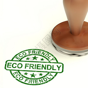 生态友好型邮票作为回收和环境的标志生态友好型邮票显示回收和环境的标志图片