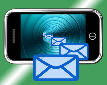 移动显示电子邮件或联系人的电子邮件信箱移动屏幕显示电子邮件或联系人的电子邮件信箱背景图片